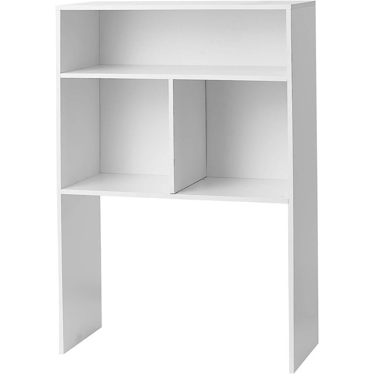 Latitude Run® Depth Cube Dorm Desk Bookshelf, White Wayfair Canada